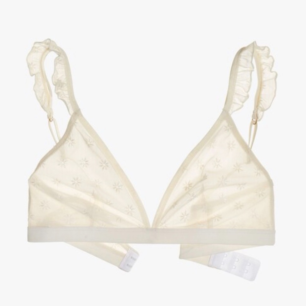 Madewell Cream Bralette